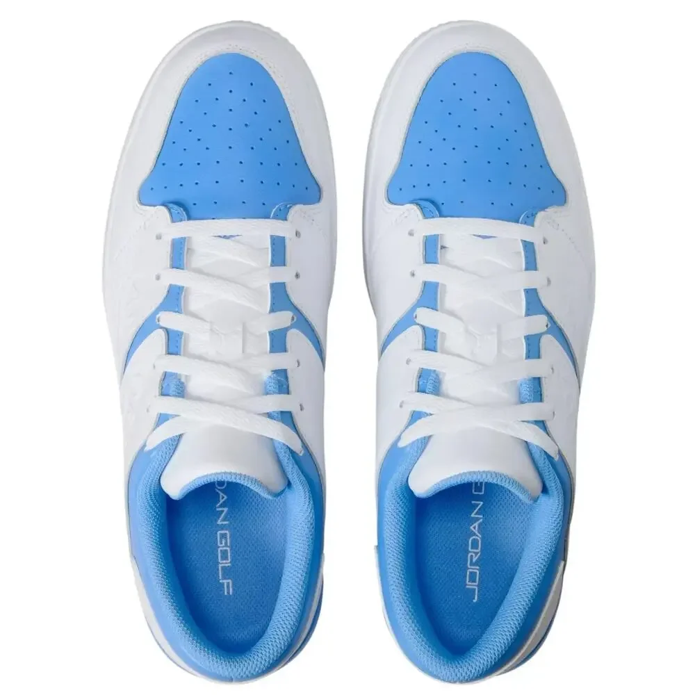 Nike Air Jordan NU Retro 1 Low G Golf UNC Mens Size 11.5 White University Blue‎